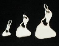 Load image into Gallery viewer, Sterling Silver Block Island Pendant
