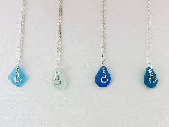 Block Island Sea Glass Necklace